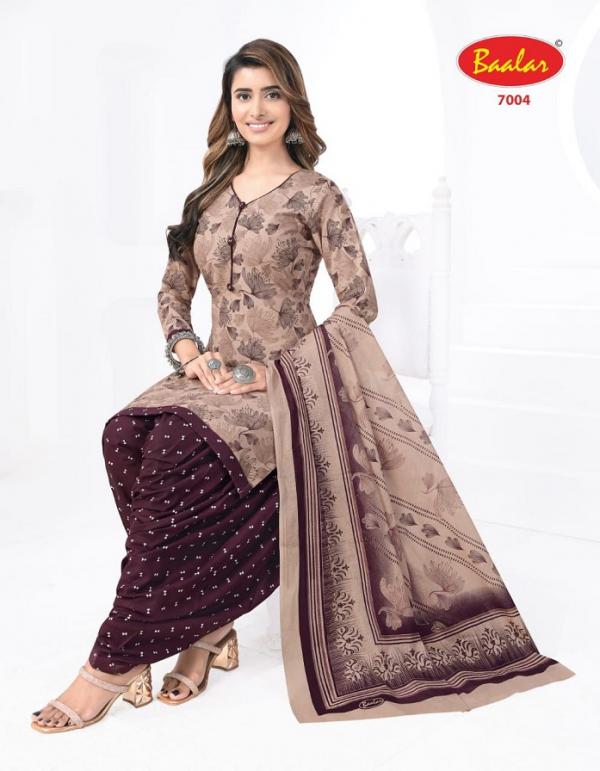 Baalar Crystal Patiyala Vol-7 – Dress Matarial